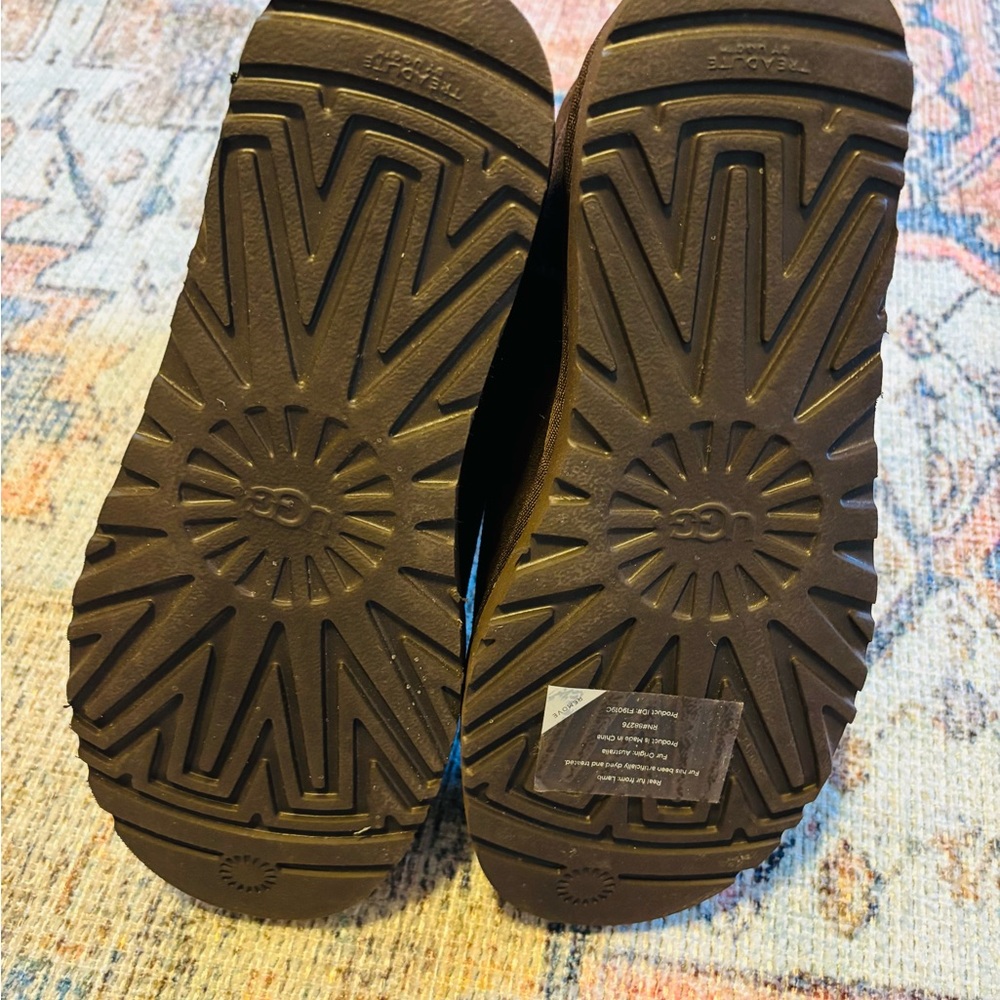 Ugg Brown Suede Boots - Picture 4 of 6